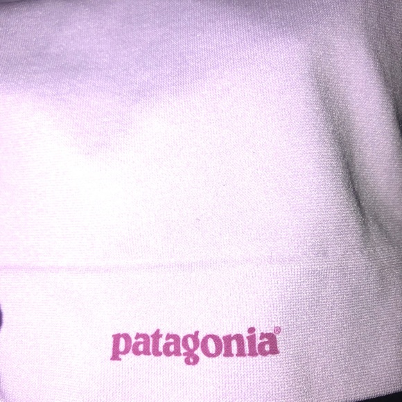 Patagonia Spaghetti Strap Purple Floral Tank Top - Picture 8 of 13